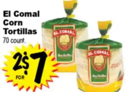 Superior Grocers El Comal Corn Tortillas offer