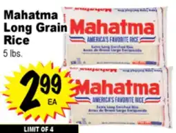 Superior Grocers Mahatma Long Grain Rice offer
