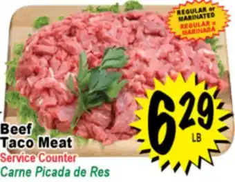 Superior Grocers Beef Taco Meat offer