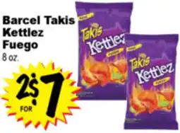 Superior Grocers Barcel Takis Kettlez Fuego offer