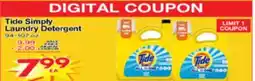 Superior Grocers Tide Simply Laundry Detergent offer