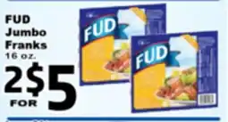 Superior Grocers FUD Jumbo Franks offer