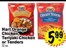 Superior Grocers Hart Orange Chicken, Teriyaki Chicken or Tenders offer