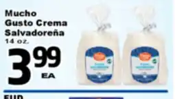 Superior Grocers Mucho Gusto Crema Salvadoreña offer