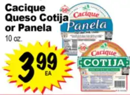 Superior Grocers Cacique Queso Cotija or Panela offer