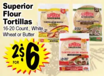 Superior Grocers Superior Flour Tortillas offer