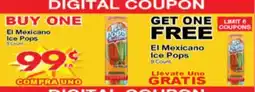 Superior Grocers El Mexicano Ice Pops offer