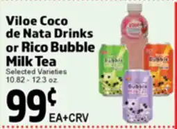 Superior Grocers Viloe Coco de Nata Drinks or Rico Bubble Milk Tea offer
