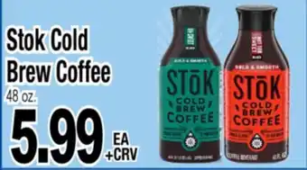 Superior Grocers Stok Cold Brew Coffee offer