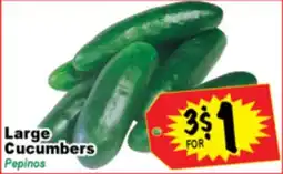 Superior Grocers Large Cucumbers offer