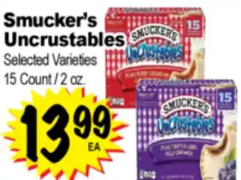 Superior Grocers Smucker's Uncrustables offer