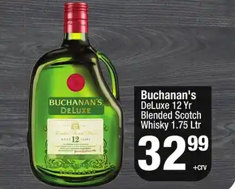 Super King Markets Buchanan's DeLuxe 12 Yr Blended Scotch Whisky offer