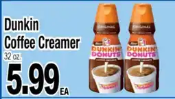 Superior Grocers Dunkin Coffee Creamer offer