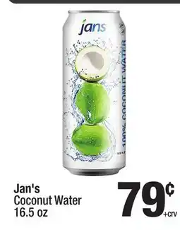 Super King Markets Jan's Coconut Water offer