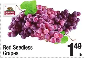Super King Markets Red Seedless Grapes offer
