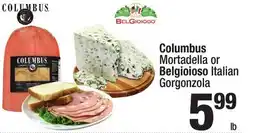 Super King Markets Columbus Mortadella or Belgioioso Italian Gorgonzola offer