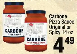 Super King Markets Carbone Pizza Sauce Original or Spicy offer