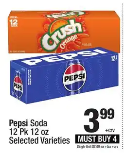 Super King Markets Pepsi Soda offer