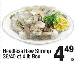 Super King Markets Headless Raw Shrimp offer