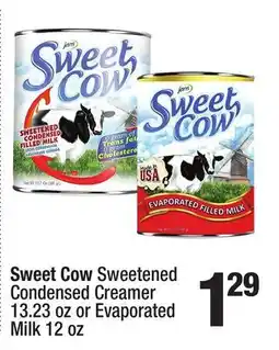 Super King Markets Sweet Cow Sweetened Condensed Creamer or Evaporated Milk offer