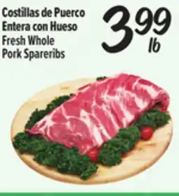 El Super Fresh Fresh Whole Pork Spareribs offer