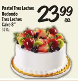 El Super Fresh Pastel Tres Leches Redondo offer