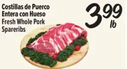 El Super Fresh Fresh Whole Pork Spareribs offer