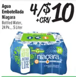 El Super Fresh Agua Embotellada Niagara offer