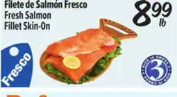 El Super Fresh Fresh Salmon Fillet Skin-On offer