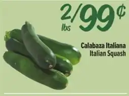 El Super Fresh Italian Squash offer