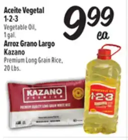 El Super Fresh Vegetable Oil 1 gal., Premium Long Grain Rice 20 Lbs offer