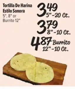 El Super Fresh Tortilla De Harina Estilo Sonora offer