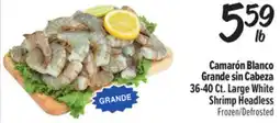 El Super Fresh Camarón Blanco Grande sin Cabeza offer