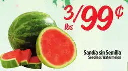 El Super Fresh Seedless Watermelon offer