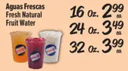 El Super Fresh Fresh Natural Fruit Water offer