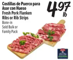 El Super Fresh Fresh Pork Flanken Ribs or Rib Strips offer