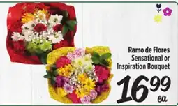 El Super Fresh Sensational or Inspiration Bouquet offer