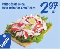 El Super Fresh Imitation Crab Flakes offer