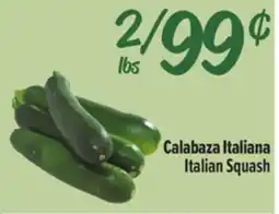 El Super Italian Squash offer