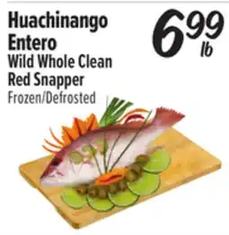 El Super Wild Whole Clean Red Snapper offer