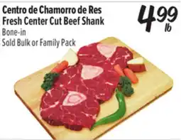 El Super Fresh Center Cut Beef Shank offer