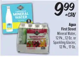El Super Mineral Water, 12 Pk., 12 Oz. or Sparkling Glacier, 12 Pk., 17 Oz offer