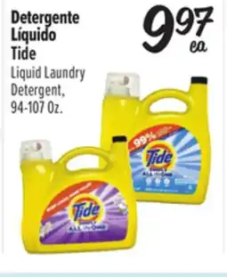 El Super Tide Liquid Laundry Detergent offer