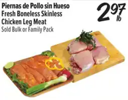 El Super Fresh Boneless Skinless Chicken Leg Meat offer