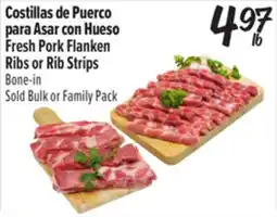El Super Fresh Pork Flanken Ribs or Rib Strips offer
