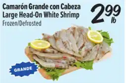 El Super Large Head-On White Shrimp offer