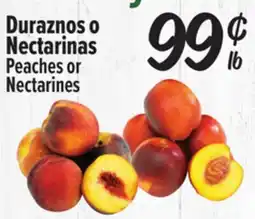 El Super Peaches or Nectarines offer