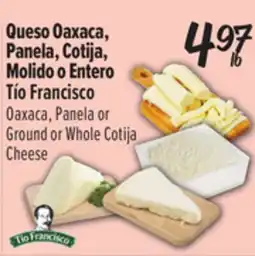 El Super Oaxaca, Panela or Ground or Whole Cotija Cheese offer