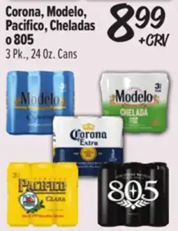 El Super Corona, Modelo, Pacifico, Cheladas o 805 offer
