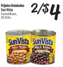 El Super Sun Vista Canned Beans offer